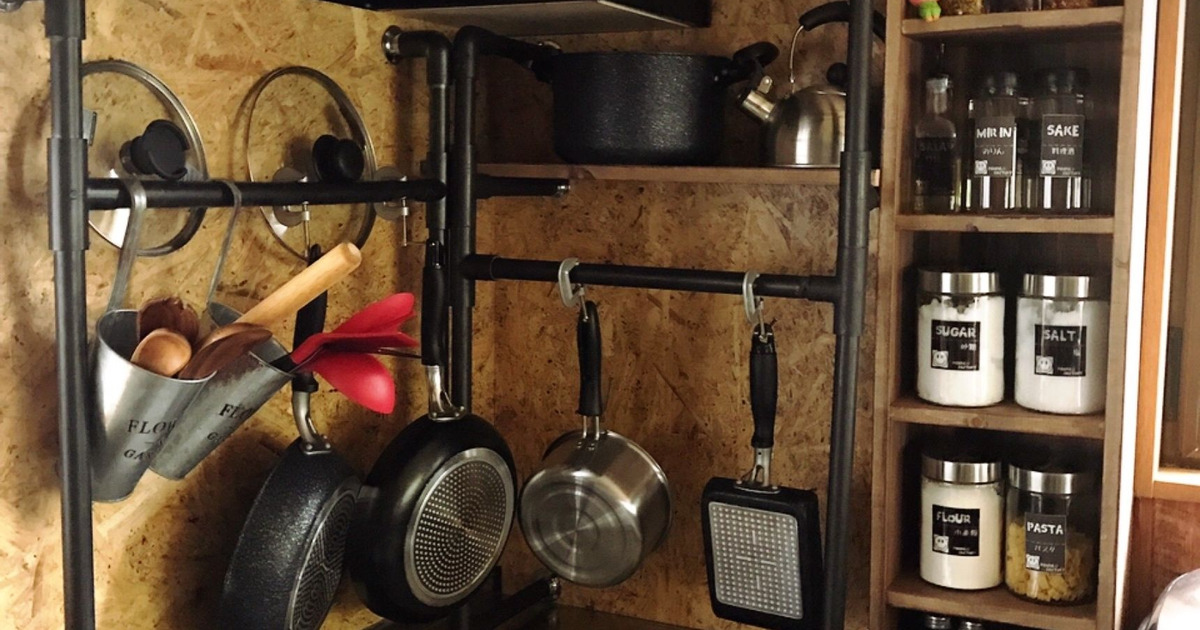 壁に穴を開けずに棚が作れる方法o´〰o) 暮らしニスタ